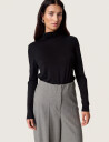 Soaked in Luxury Slhanadi Rollneck Ls - Black - XL