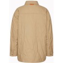 Varg W Lillå Padded Shirt Drift Wood Beige