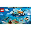 Lego City Utforskere Og Dykkerbåt 60377