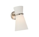 Clarkson vägglampa nickel