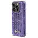 Guess Guhcp14lpsfdgsu Iphone 14 Pro 6.1" Purple/Purple Hardcase Sequin Script Metal