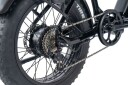 Fatbike Cody 20 Sammenleggbar Elsykkel Sort