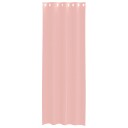  Voilegardiner med grommets 2 stk rosa 140x300 cm 8721158551160