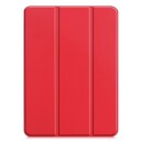 Kunstlærveske med stativ for iPad 13 2024 Rød