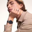 Daniel Wellington DW Watch Classic Piano Link Onyx Silver 40mm