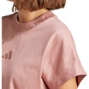 adidas All SZN Cropped T skjorte Dame Lyserosa M