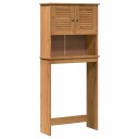  Vaskemaskinskap VIGO honningbrun 72,5 x 27 x 161 cm Heltre furu