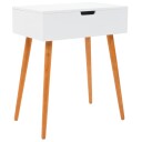 vidaXL Sminkebord med speil MDF 60x40x75 cm