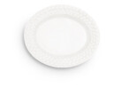 Mateus Oval Tallerken Bubbles Hvit 20 cm