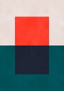 Overlapping geometry 4 Plakat Plakat / 21x30cm
