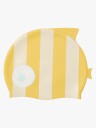 Sunnylife Badehette Finn the Fish Mustard Stripe
