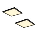 Philips Hue Aurelle Panel SQ Black 19W