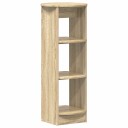  Sideskap Sonoma eik 40 x 40 x 100 cm Konstruert tre