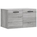  Veggskap grå sonoma 60x36,5x35 cm konstruert tre 8720845948757