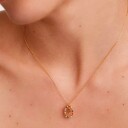 PDPAOLA Letter P Halskjede 18 kt. Gullbelagt sølv CO01-275-U - Dame - 925 sterling silver