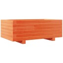 Plantekasse voksbrun 70x40x26,5 cm heltre furu
