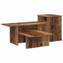 vidaXL Konsollbord Gammelt tre 91,5 x 35 x 38,5 cm Konstruert tre