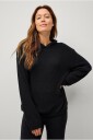 Ellos Collection Myk hettegenser Svart