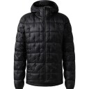 Haglöfs Hede Down Hood Dunjakke Herre True Black med Justerbar Hetta