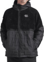 ColourWear Men's Morph Teddy Hoodie Sort XS Man