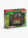 Schleich Kaninbur med 3 Kaniner Figurer