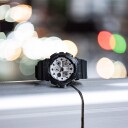 Casio Herreklokke GA 100WD 1AER G Shock Hvit/Resinplast Ø51.2 mm