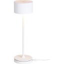 Nielsen Light Bistro oppladbar bordlampe hvit