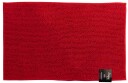 ByBorg Badematte - Rød – 50x80cm – sklisikker badematte i Rød – Valmue - Premium By Borg
