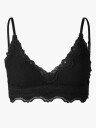 Rosemunde Silk Bra W/Lace Sort L