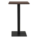  Bistrobord mørk aske 70x70x107 cm 8720286041673