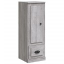 vidaXL Highboard grå sonoma 36x35,5x103,5 cm konstruert tre