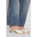 Ferragamo Dame Sko Beige 39 1/2 EU,