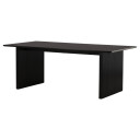 Venture Home Design Vail Spisebord 100x200 - Smoked svart 1588942 1713590-01-0