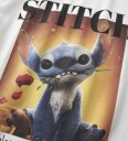 Name It T skjorte   NkfOlba   Stitch   Bright White   Name It   7 8 år (122 128)   T skjorte Hvit Oransje