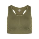 Zebdia Seamless sports BH grønn Størrelse: XL/XXL Kvinner