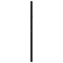  Sengegavl i metall svart 107 cm 8721012211285