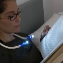LED-leselys for halsen