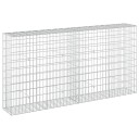 vidaXL Gabion med 5 mm Tråd og 5x10 cm Maske 200x30x100 cm