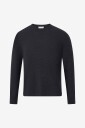 Calvin Klein Pullover LS 100% Merino Crew 14gg Grå