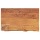  Benkeplate for bad 90x60x2,5 cm rektangulær heltre akasie