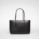 Calvin Klein Foil Logo Tote W/Pouch - Black - ONE SIZE