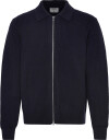 Filippa K Ribbed Wool Zip Cardigan   Navy   XXL