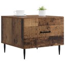  Kaffebord med skuff Gammelt tre 49 x 50 x 40 cm Konstruert tre