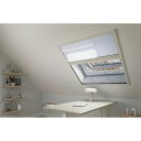 Insektsnett Lundbergs Plissert Duo Vindu 1230X1600  mm Hvit