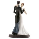 Kaketopp Til Bryllup Dansende Brudepar 
