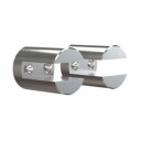 Frost Nova hylleholder, 45 mm, 2 stk., rustfritt stål