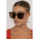 Otra Eyewear Betty Transparent Olive/Brown