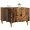  Kaffebord med skuff Gammelt tre 49 x 50 x 40 cm Konstruert tre