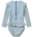 Liewood Sille Baby Seersucker Swimsuit Blue 74