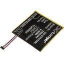 Alcatel OT-8063 batteri (2500 mAh 3.8 V, Sort)